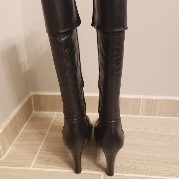 Enzo Angiolini Black leather boots - Picture 2 of 6
